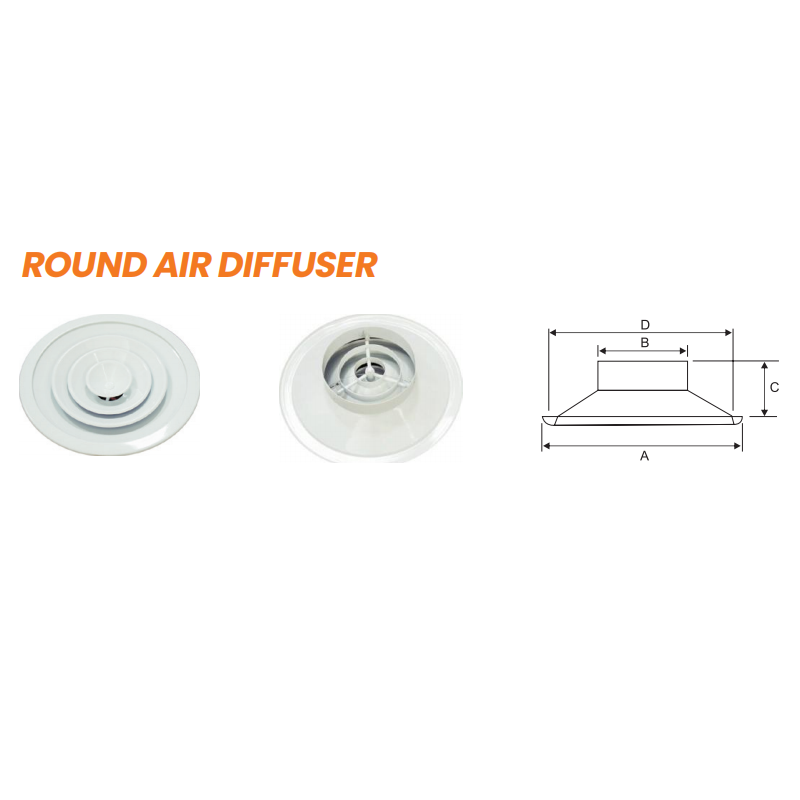 Round Air Diffuser